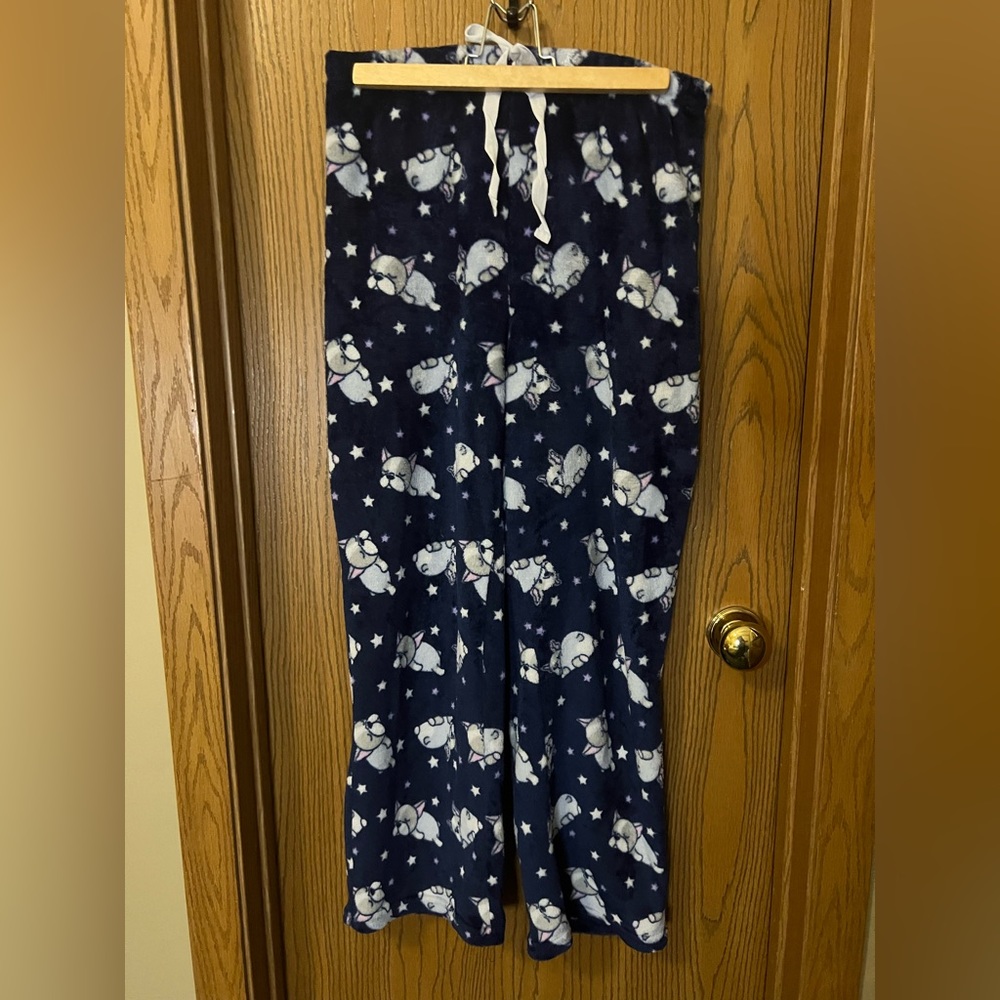 Sleeping Puppy Plush Fleece Sleepwear Pants